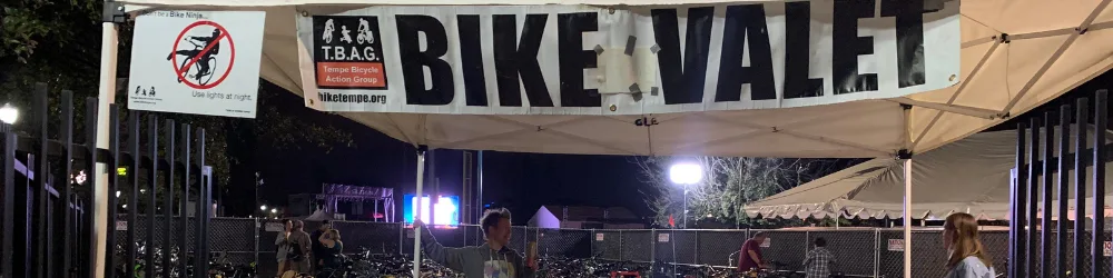Bike valet program header