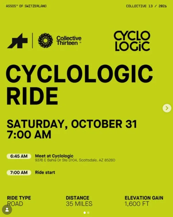 ASSOS X Cyclologic Ride
