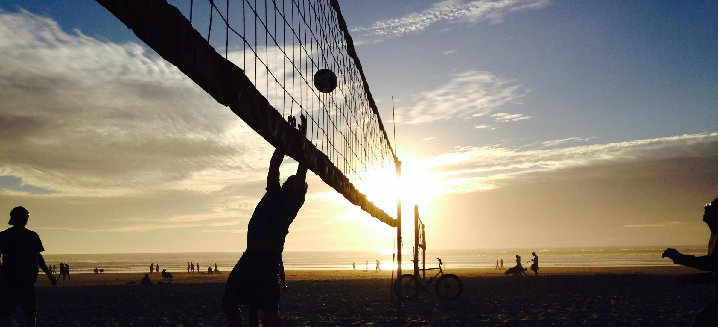 Beach Volleyball in Pismo Beach
