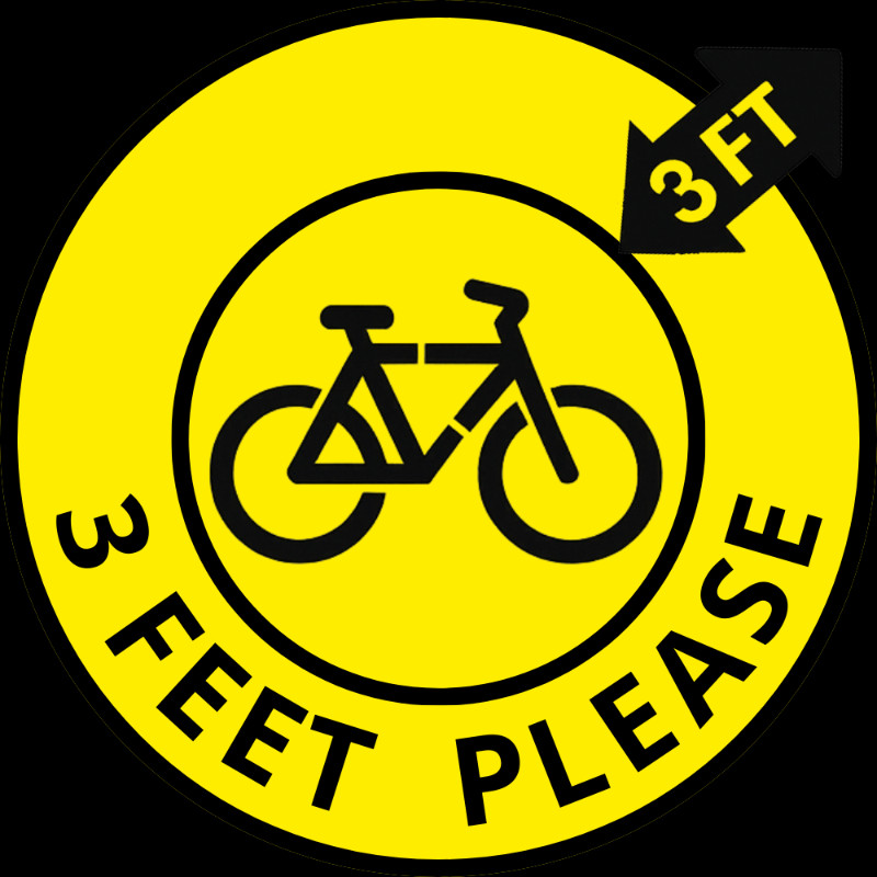 3 Feet Please logo